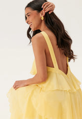 Vmfelicia Sl Ruffle Maxi Dress